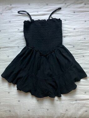 American Eagle black summer dress/romper, XS